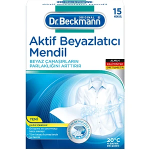 Dr. Beckmann Aktif Beyazlatıcı Mendil 15 adet