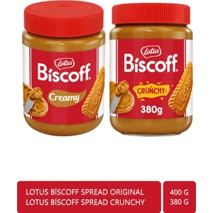 Biscoff Spread Original 400 Gr + Biscoff Spread Crunchy 380 Gr (ikisi Bir Arada)