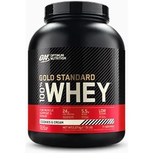 Optimum Nutrition 100% Whey Gs Cookies& Cream 5 Lbs Protein Tozu OPT066