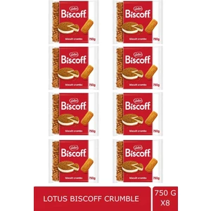 Biscoff Crumble 750 gr x 8 Adet