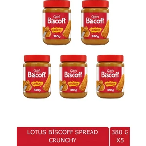Biscoff Spread Crunchy 380 gr x 5