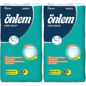 Emici Külot Hasta Bezi Large Büyük 60 Adet