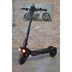 Mx-T10 1600W Çift Motor Katlanabilir Elektrikli Scooter Siyah