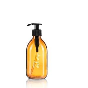 Going Zeero Amber Cam Bulaşık Deterjanı & Sıvı Sabun Şişesi - 300ML