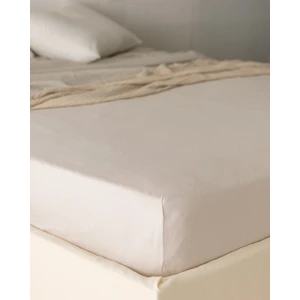 Madame Coco Belle King Size Plus Lastikli Bambu Çarşaf - Taş