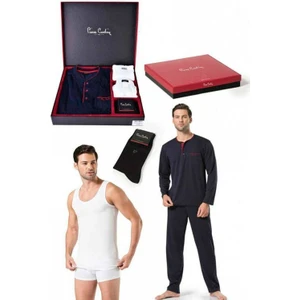 Pierre Cardin Erkek Çeyiz Set Takım 6lı Siyah