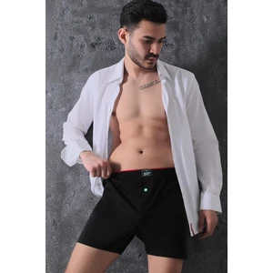 Gizem İç Giyim 3'lü Paket Süper Kalite Modal Penye Havlu Bel Düğmeli Boxer