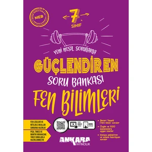 Ankara Yayıncılık 7. Sınıf Fen Bilimleri Güçlendiren Soru Bankası 2024-2025 Güncel Baskı