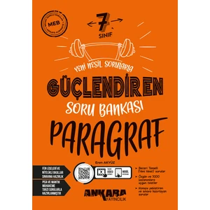 Ankara Yayıncılık 7. Sınıf Paragraf Güçlendiren Soru Bankası 2024-2025 Güncel Baskı