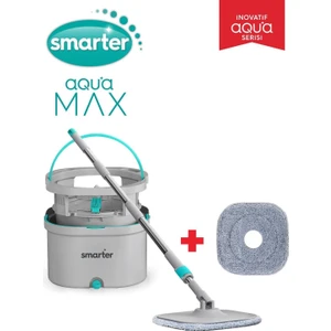 SMARTER Aqua Max Temizlik Seti + Yedek Mop