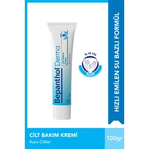 Cilt Bakım Kremi 100 gr  l Tüm Cilt Tiplerine Uygun, El ve Günlük Yüz Bakım, Günlük Vücut Bakım