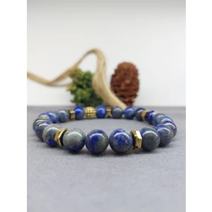 Lapis Lazuli Doğal Taş Bileklik 8 mm