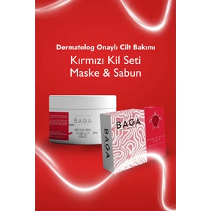 Kırmızı Kil Seti Maske & Sabun