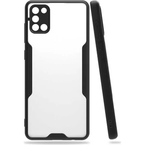 Galaxy A31 Kılıf Parfe Kapak-Siyah