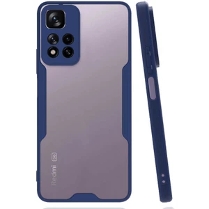 Xiaomi Redmi Infinix Note 11 Pro Plus 5g Kılıf Parfe Kapak-Lacivert