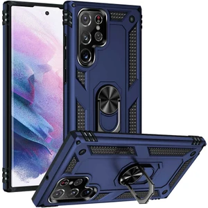 Samsung Galaxy S22 Ultra Kılıf Vega Yüzüklü Standlı Darbe Korumalı