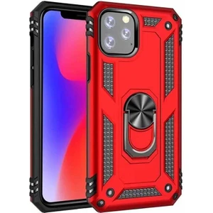 Apple iPhone 11 Pro Kılıf Vega Yüzüklü Standlı + Ekran Koruyucu