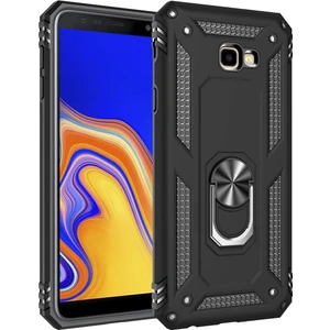 Samsung Galaxy J4+ Plus Kılıf Vega Yüzüklü Standlı Darbe Korumalı