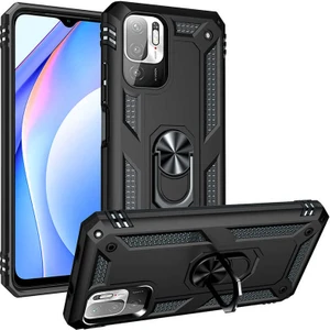 Xiaomi Poco M3 Pro  Kılıf Vega Yüzüklü Standlı Darbe Korumalı