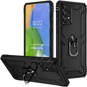 Samsung Galaxy A73 Kılıf Vega Yüzüklü Standlı Darbe Korumalı