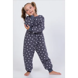 Kız Erkek Çocuk Kalın Elyaf Dolgulu Premium Kalite 2.5 Tog Desenli Uyku Tulumu