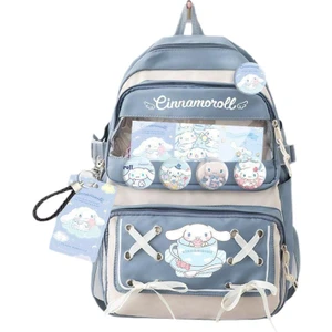 Kuromi Okul Çantası Kız Ilkokul Öğrencileri Üçüncü Ila Altıncı Sınıf Ortaokul Karikatür Sevimli Sırt Çantası (Yurt Dışından)