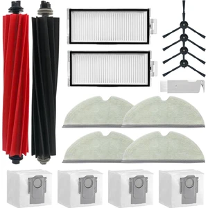 Uyumlu Roborock Q8 Max, Q8 Max+,q5 Pro, Yedek Parça Aksesuarları Ana Yan Fırça Hepa Filtre Paspas Toz Torbası (Yurt Dışından)