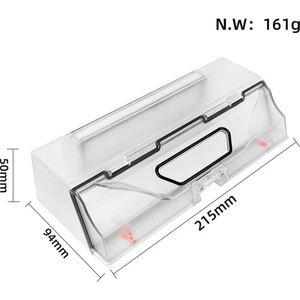 D9 Robot Süpürge ve Paspas Robotik Süpürge Yedek Parça Aksesuarlarının Değiştirilmesi Için Toz Çöp Kutusu (Yurt Dışından)