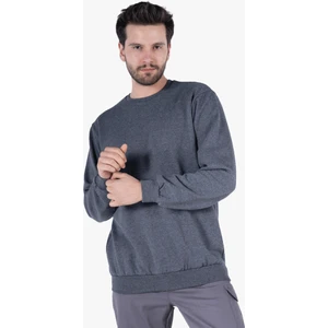 Yıldırımlar 2 İplik Bisiklet Yaka Sweatshirt