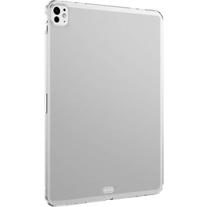iPad Pro 11 M4 2024 Uyumlu Şeffaf Silikon Kılıf Esnek Tpu Kapak Arkası Buzlu Tablet Kılıfı