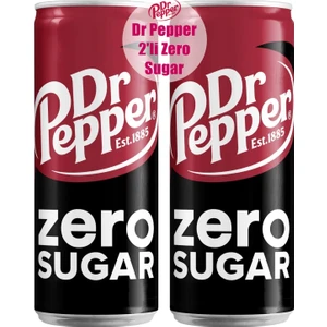 Dr. Pepper Dr Pepper Zero Sugar 330ML 2 Adet
