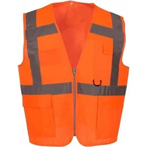 Fermuarlı İkaz Yeleği