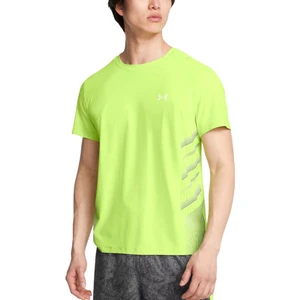 Under Armour Launch Elite Graphic Erkek Yeşil Koşu T-Shirt 1376518-304