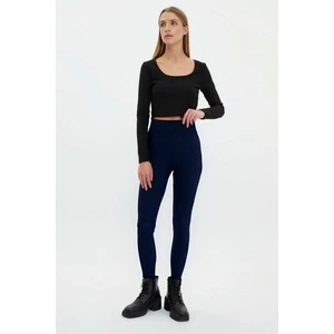 Spor Yüksek Bel Toparlayıcı Kadın Slim Tayt