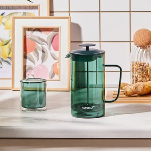 Valentina French Press 1000 ml Green