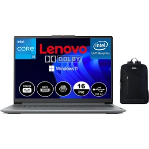 Ideapad Slim 3 16IAH8 Intel Core I5-12450H 16GB 512GB SSD 16" Wuxga (1920X1200) IPS Panel Windows 11 Pro Taşınabilir Bilgisayar 83ES002HTR + Aıra Çanta