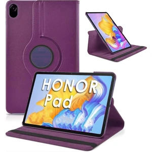 Huawei Honor Pad X9 11.5' Kılıf 360 Derece Dönebilen Yatay ve Dikey Standlı Deri Kılıf + 9h Tam Kaplayan Nano Ekran Koruyucu