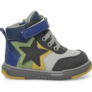 STOR.B4PR Antrasit Erkek Çocuk High Sneaker