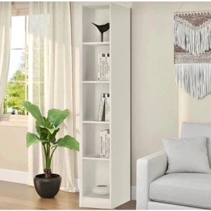 Sözer Mobilya Simple 5 Raflı Ince Kitaplık