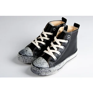 Siyah Kışlık  Bilekli Convers