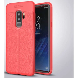 Samsung Galaxy S9 Plus Uyumlu Kılıf Deri Silikon Yüzey Darbe Korumalı Soft Yapı Case Cover Çiziklerden Kirden ve Darbeden Korumalı Kılıf