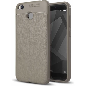 Xiaomi Redmi 4x Uyumlu Kılıf Deri Silikon Yüzey Darbe Korumalı Soft Yapı Case Cover Çiziklerden Kirden ve Darbeden Korumalı Kılıf
