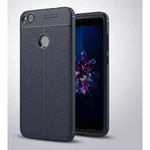 Huawei P9 Lite Mini Uyumlu Kılıf Deri Silikon Yüzey Darbe Korumalı Soft Yapı Case Cover Çiziklerden Kirden ve Darbeden Korumalı Kılıf