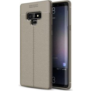 Samsung Galaxy Note 9 Uyumlu Kılıf Deri Silikon Yüzey Darbe Korumalı Soft Yapı Case Cover Çiziklerden Kirden ve Darbeden Korumalı Kılıf