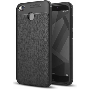 Xiaomi Redmi 4x Uyumlu Kılıf Deri Silikon Yüzey Darbe Korumalı Soft Yapı Case Cover Çiziklerden Kirden ve Darbeden Korumalı Kılıf