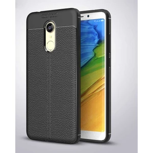 Xiaomi Redmi 5 Plus Uyumlu Kılıf Deri Silikon Yüzey Darbe Korumalı Soft Yapı Case Cover Çiziklerden Kirden ve Darbeden Korumalı Kılıf
