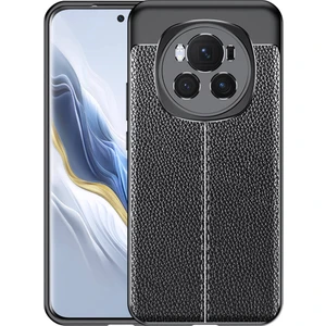 Honor Magic 6 Pro Uyumlu Kılıf Deri Silikon Yüzey Darbe Korumalı Soft Yapı Case Cover Çiziklerden Kirden ve Darbeden Korumalı Kılıf