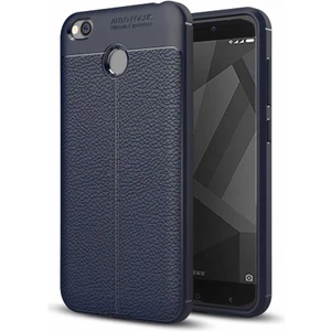 Xiaomi Redmi 4x Uyumlu Kılıf Deri Silikon Yüzey Darbe Korumalı Soft Yapı Case Cover Çiziklerden Kirden ve Darbeden Korumalı Kılıf