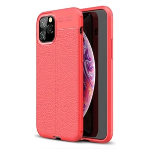 Apple iPhone 11 Pro Max Uyumlu Kılıf Deri Silikon Yüzey Darbe Korumalı Soft Yapı Case Cover Çiziklerden Kirden ve Darbeden Korumalı Kılıf