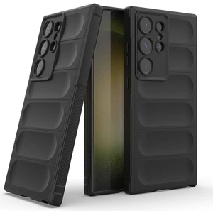 Samsung Galaxy S24 Ultra Kılıf Esnek Tpu Oyuklu Arka Yüzey Tasarımlı Etnik Silikon Kapak